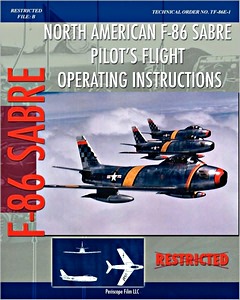 Book: North American F-86 Sabre - Pilot's Flight Operation Instructions