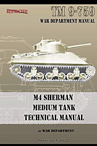 Boek: M4 Sherman Medium Tank - Techn Manual (TM 9-759)