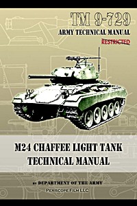 Książka: M24 Chaffee Light Tank - Technical Manual (TM 9-729)