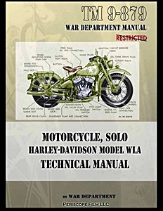 Livre: Harley-Davidson Model WLA - Technical Manual (TM 9-879) 