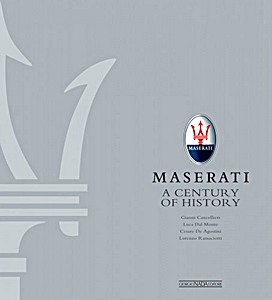 GGND15735 Okładka książki Maserati - A Century of History - The Official Book