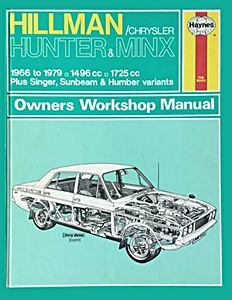 Książka: Hillman / Chrysler Hunter & Minx (1966-1979) - Haynes Service and Repair Manual