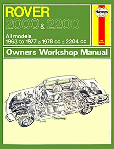 Livre: Rover 2000 & 2200 (P6, 1963-1977) - Haynes Service and Repair Manual