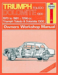 Boek: Triumph Toledo & Dolomite 1300 (1970-1981)