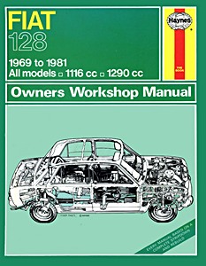 Book: Fiat 128 - All models (1969-1981) - Haynes Service and Repair Manual