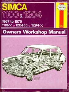 Buch: Simca 1100 & 1204 (1967-1979) - Haynes Service and Repair Manual