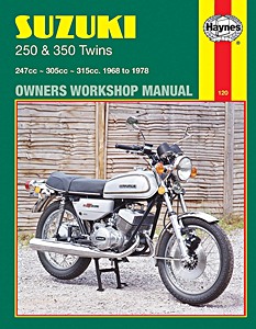 Boek: Suzuki GT / T 250 & 350 Twins 247 cc, 305 cc, 315 cc (1969-1978) - Haynes Owners Workshop Manual