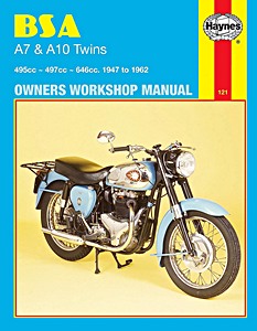 Livre : BSA A7 & A10 Twins (1947-1962) - Haynes Owners Workshop Manual