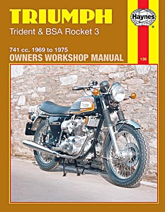 Book: Triumph Trident & BSA Rocket 3 (1969-1975) - Haynes Owners Workshop Manual