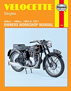 Book: Velocette Singles - 349 and 499 cc (1953-1971) - Haynes Owners Workshop Manual