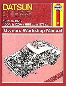 Boek: Datsun Cherry 100A & 120A (1971-1976) - Haynes Service and Repair Manual