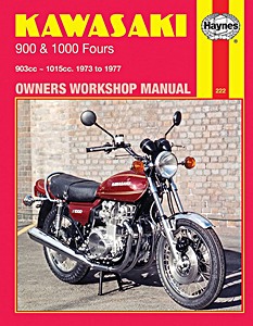 Livre : Kawasaki Z / KZ - 900 & 1000 Fours - 903 cc, 1015 cc (1973-1977) - Haynes Owners Workshop Manual