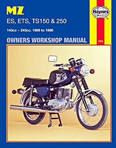 Boek: MZ ES, ETS, TS 150 & 250 (1969-1986) - Haynes Owners Workshop Manual