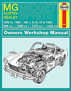 Książka: MG Midget / Austin-Healey Sprite (1958-1980) - Haynes Owners Workshop Manual