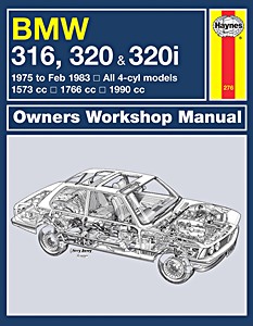 Boek: [HY] BMW 316/320/320i (4-cyl) (75-83) Clas Repr