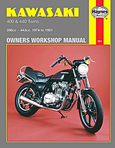 Handbook Kawasaki Z 440 from 1979 Owner's Manual 