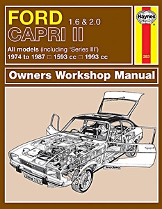 Książka: Ford Capri II - 1.6 & 2.0 (including 'Series III') (1974-1987) - Haynes Owners Workshop Manual