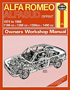 Book: Alfa Romeo Alfasud / Sprint (1974-1988) - Haynes Owners Workshop Manual