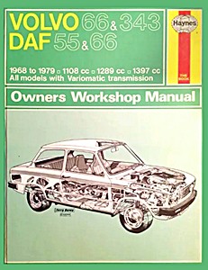 Buch: DAF 55 & 66 / Volvo 66 & 343 (1968-1979) - All models with Variomatic transmission - Haynes Service and Repair Manual