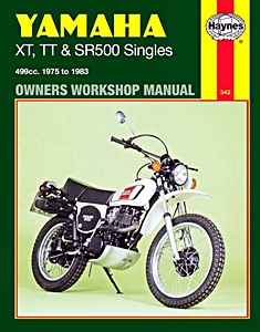 Książka: Yamaha XT, TT & SR 500 Singles - 499 cc (1975-1983) - Haynes Owners Workshop Manual