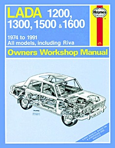 Livre: Lada 1200, 1300, 1500 & 1600 (1974-1991) - Haynes Service and Repair Manual