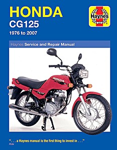 Książka: Honda CG 125 (1976-2007) - Haynes Owners Workshop Manual