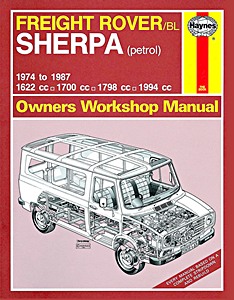 Livre: Freight Rover Sherpa - Petrol (1974-1987) - Haynes Service and Repair Manual