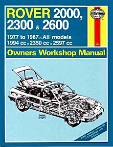 Book: Rover 2000, 2300 & 2600 (1977-1987) - Haynes Service and Repair Manual