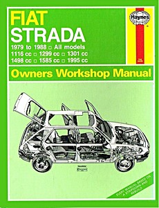 Book: Fiat Strada / Ritmo - All models (1979-1988) - Haynes Service and Repair Manual