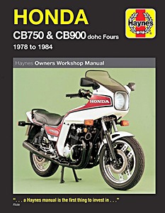 Buch: Honda CB 750 & CB 900 dohc Fours (1978-1984) - Haynes Owners Workshop Manual