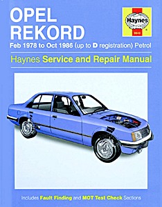 Opel Rekord E Petrol (2/78-10/86)