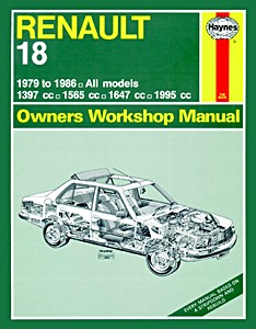 Book: Renault 18 - Petrol (1979-1986) - Haynes Service and Repair Manual