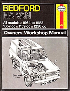 Livre: Bedford HA Van - All Models (1964-1982) - Haynes Service and Repair Manual