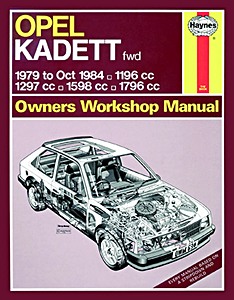 Book: Opel Kadett D - Petrol (1979 - Oct 1984) - Haynes Service and Repair Manual