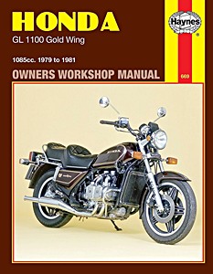 Livre : Honda GL 1100 Gold Wing - 1085 cc (1979-1981) - Haynes Owners Workshop Manual