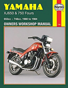 Yamaha XJ 750 XJ750 1981 Service Manual Wartungsanleitung Werkstatt-Handbuch 
