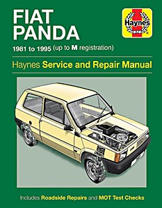 Book: Fiat Panda (1981-1995) - Haynes Service and Repair Manual