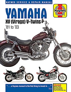 Book: [HP] Yamaha XV (Virago) V-Twins (81-03)