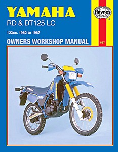 Livre: Yamaha RD & DT 125LC - 123 cc (1982-1987) - Haynes Owners Workshop Manual