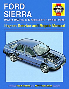 Książka: Ford Sierra 4-cyl. Petrol (82-93)