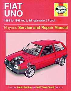 Livre: Fiat Uno - Petrol (1983-1995) - Haynes Service and Repair Manual