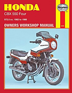 Boek: [HR] Honda CBX 550 Four (82-86)