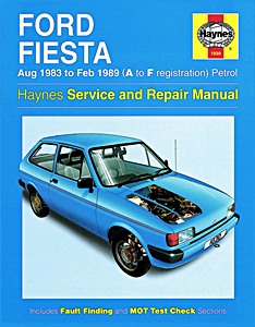 Boek: Ford Fiesta Petrol (Aug 1983 - Feb 1989)