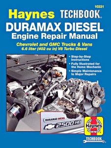 Buch: GM 6.6 L Duramax Diesel Engine (2001-2019) - Repair Manual - Haynes TechBook