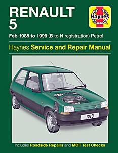 Book: [HY] Renault 5 Petrol (Feb 1985-96)