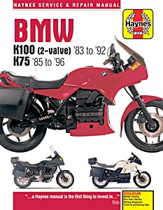 Book: BMW K 100 2-valve (1983-1992) / K75 (1985-1996) - Haynes Service & Repair Manual