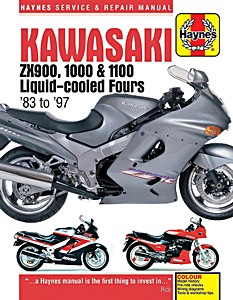 Książka: [HP] Kawasaki ZX 900/1000/1100 Liquid-cooled