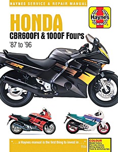 Boek: Honda CBR 600 F1 & CBR 1000 F Fours (1987-1996) - Haynes Service & Repair Manual