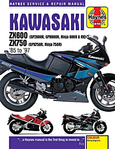 Livre: [HP] Kawasaki ZX 600/ZX750 Fours (85-97)