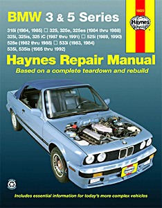 Livre: BMW 3 & 5 Series (1982-1992)